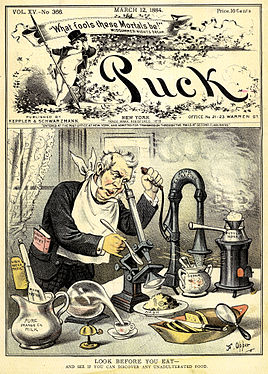 « Look before you eat » par Opper, no 366 (12 mars 1884)