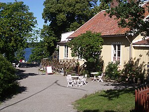 Café i Uddvillan vid Klubbensborg