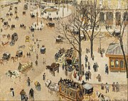 La Place du Théâtre Français, 1898. LACMA, Los Angeles