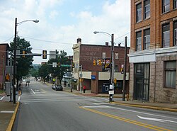 Skyline of Connellsville