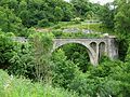 Brücke über die Ourse de Sost