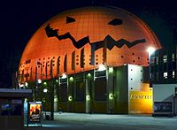 Globen in Halloween-Cucurbita Octobri 2014 illuminatus