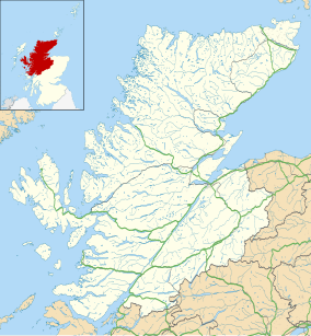 Map showing the location of Trotternish National Scenic Area