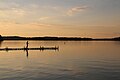 Lake Mendota at sunset