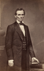 Abraham Lincoln, 1860