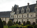 The Jean de Laval wing. The staircase is on the left.