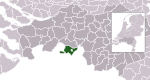 Location of Baarle-Nassau