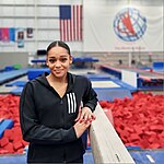 Mélanie de Jesus dos Santos en 2024 au World Champions Centre, au Texas.