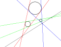 Illustration for Monge's theorem