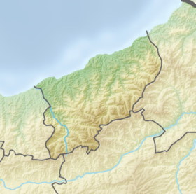 Voir sur la carte topographique de la province de Rize