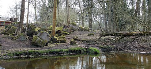 Überreste des Herrenhauses Wiebendorf