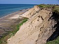 Spiaggia e falesia in Danimarca