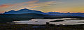 Image 6Mount Helagsfjället (left) and Sylan mountain range, seen from Torkilstöten, Ljungdalen