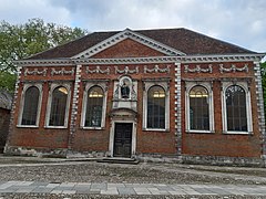 The building called "School" in Wren style, 1683–1687