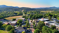 Downtown Young Harris and Young Harris College