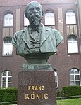 Büste Franz König in der Berliner Charité