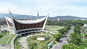 La Grande mosquée du Sumatra occidental à Padang