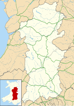 Maen Madoc is located in Powys