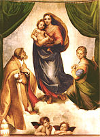 The Sistine Madonna, commissioned by Julius in the last year of his life