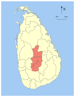 Location within Sri Lanka