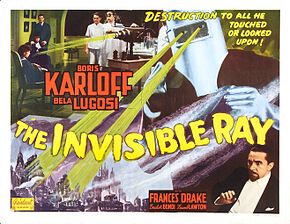 Description de l'image The Invisible Ray poster.jpg.