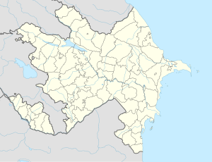 Xubyarlı is located in Azerbaijan