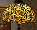 Clara Driscoll Tiffany lamp, laburnum pattern, c. 1910