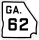 State Route 62 marker