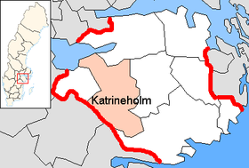 Localisation de Katrineholm