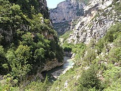 Gorges par le sentier Martel