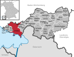 Lindau – Mappa