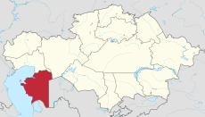 Provinsi Mangystau di Kazakhstan