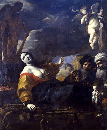 Mattia Preti - Morte di Didone