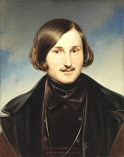 Nikolai Gogol, Otto Friedrich Theodor von Möller 1840, Tretjakovin galleria, Moskova