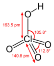 Asam perklorat Hidroksidotrioksidoklorin