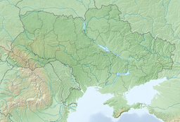 Location of bay in the Azov Sea
