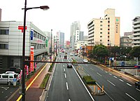 Nationalstroß 3 in Kokura