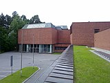 Edificio principal da Universidade de Jyväskylä.