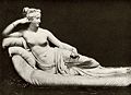 Representación de la Venus Victrix, que retrata a Paulina Bonaparte, de Canova, 1805-1808.