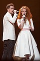 Mørland & Debrah Scarlett performing "A Monster Like Me" in Vienna (2015)