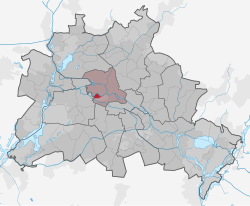 Mappa dei quartieri di