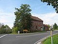 Mündung der Bundesstraße 250 auf die B 7 bei Creuzburg