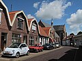 Haamstede, Straße mit Kirche