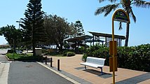Bus stop on The Esplanade
