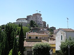 Skyline of Rosignano Marittimo