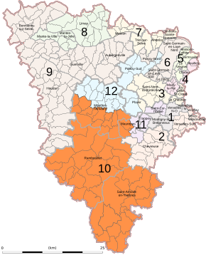 Carte de la circonscription