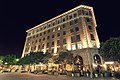 Culver Hotel at twilight