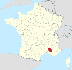 Vaucluseの位置