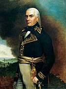 Francisco de Miranda, Primer General de Venezuela, participó en la Independencia de los Estados Unidos y en la Revolución Francesa, emancipador de la independencia de las colonias españolas en América, considerado el "venezolano más universal".