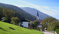 The gothic church of Sant'Udalrico